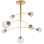 Люстра Prescott Large Mobile Chandelier KS 5404SB-CG