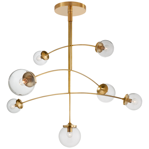 Люстра Prescott Large Mobile Chandelier KS 5404SB-CG