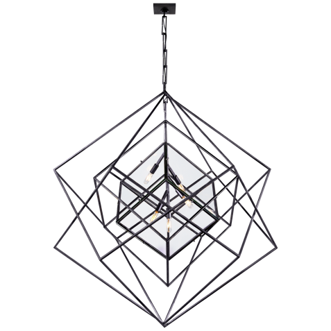 Люстра Cubist Large Chandelier KW 5022AI-CG