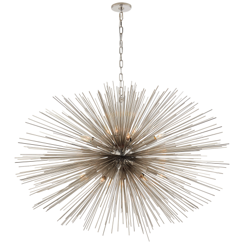 Люстра Strada Large Oval Chandelier KW 5075PN