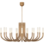 Люстра Rousseau Large Oval Chandelier KW 5585AB-EC
