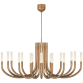Люстра Rousseau Large Oval Chandelier KW 5585AB-EC