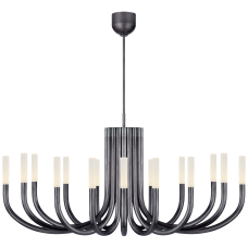 Люстра Rousseau Large Oval Chandelier KW 5585BZ-EC