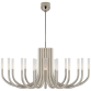 Люстра Rousseau Large Oval Chandelier KW 5585PN-SG