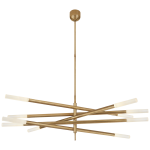 Люстра Rousseau Grande Ten Light Articulating Chandelier KW 5587AB-EC