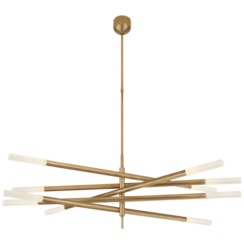 Люстра Rousseau Grande Ten Light Articulating Chandelier KW 5587AB-EC
