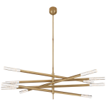 Люстра Rousseau Grande Ten Light Articulating Chandelier KW 5587AB-SG