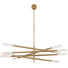 Люстра Rousseau Grande Ten Light Articulating Chandelier KW 5587AB-SG
