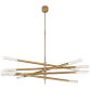 Люстра Rousseau Grande Ten Light Articulating Chandelier KW 5587AB-SG