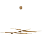 Люстра Rousseau Grande Eight Light Articulating Chandelier KW 5589AB-EC