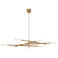 Люстра Rousseau Grande Eight Light Articulating Chandelier KW 5589AB-EC