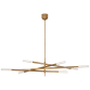 Люстра Rousseau Grande Eight Light Articulating Chandelier KW 5589AB-SG