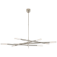 Люстра Rousseau Grande Eight Light Articulating Chandelier KW 5589PN-SG