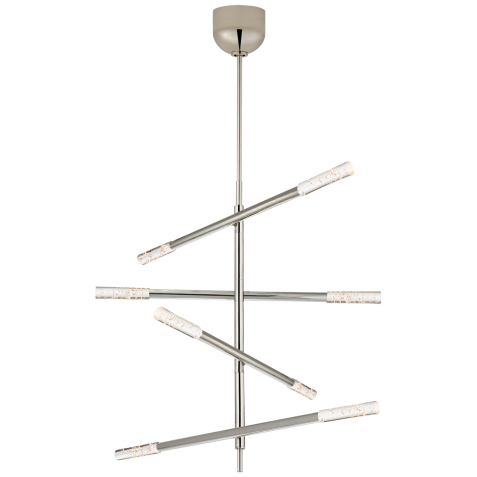Люстра Rousseau Medium Articulating Chandelier KW 5592PN-SG