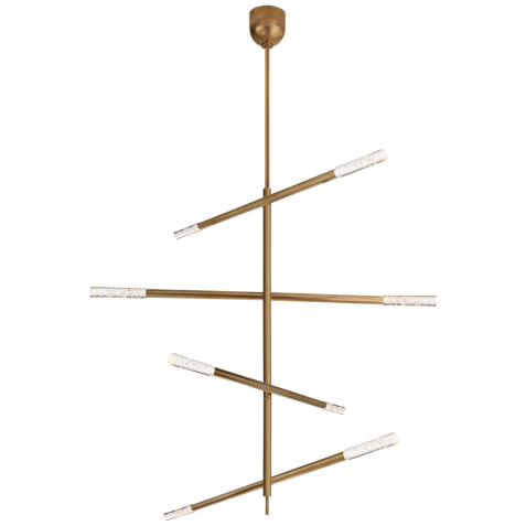 Люстра Rousseau Large Articulating Chandelier KW 5593AB-SG