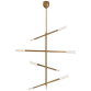 Люстра Rousseau Large Articulating Chandelier KW 5593AB-SG