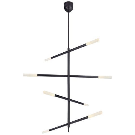 Люстра Rousseau Large Articulating Chandelier KW 5593BZ-EC