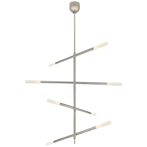 Люстра Rousseau Large Articulating Chandelier KW 5593PN-EC