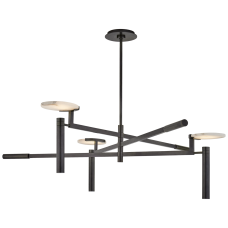 Люстра Melange Large Floating Disc Chandelier KW 5602BZ-ALB