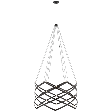 Люстра Interlace Expandable Chandelier PB 5111MBK