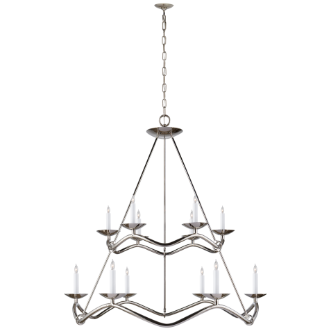 Люстра Choros Two-Tier Chandelier S 5041PN