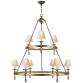 Люстра Classic Two-Tier Ring Chandelier SL 5813AN-NP
