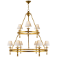 Люстра Classic Two-Tier Ring Chandelier SL 5813HAB-NP