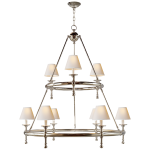 Люстра Classic Two-Tier Ring Chandelier SL 5813PN-NP