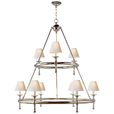 Люстра Classic Two-Tier Ring Chandelier SL 5813PN-NP