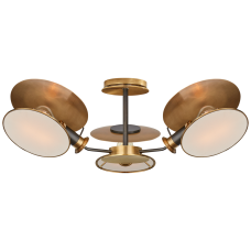 Люстра Osiris Medium Reflector Semi-Flush Mount TOB 4290BZ/HAB-L