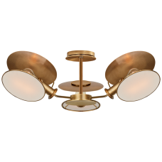 Люстра Osiris Medium Reflector Semi-Flush Mount TOB 4290HAB-L