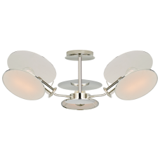 Люстра Osiris Medium Reflector Semi-Flush Mount TOB 4290PN-L
