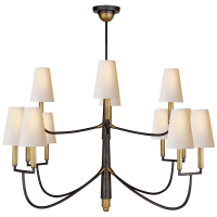 Люстра Farlane Large Chandelier TOB 5017BZ/HAB-NP