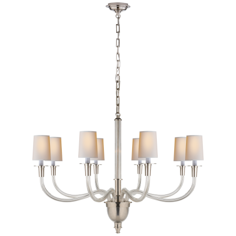 Люстра Vivian Large One-Tier Chandelier TOB 5032PN-NP