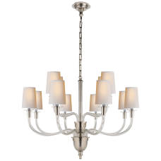 Люстра Vivian Large Two-Tier Chandelier TOB 5033PN-NP