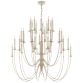 Люстра Erika Three-Tier Chandelier TOB 5206BW