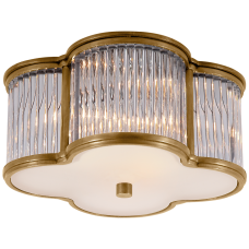 Люстра Basil Small Flush Mount AH 4014NB/CG-FG