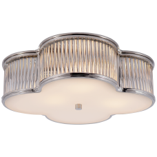 Люстра Basil 17'' Flush Mount AH 4015PN/CG-FG