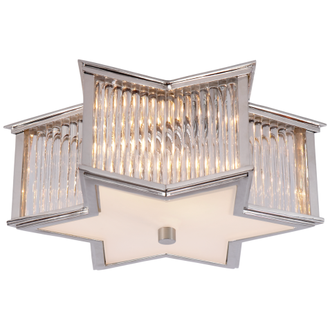 Люстра Sophia Small Flush Mount AH 4016PN/CG-FG