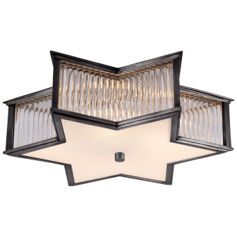Люстра Sophia 17'' Flush Mount AH 4017GM/CG-FG