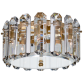 Потолочная лампа Bonnington Small Flush Mount ARN 4124HAB-CG