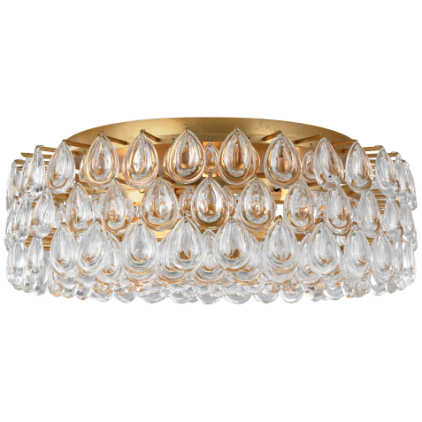 Люстра Liscia Large Flush Mount ARN 4172G-CG