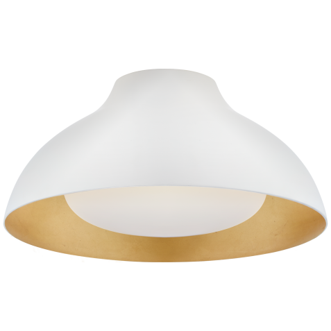 Потолочный светильник Agnes 15'' Flush Mount ARN 4350PW-SWG