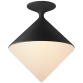 Потолочный светильник Sarnen Small Flush Mount ARN 4355BLK-WG