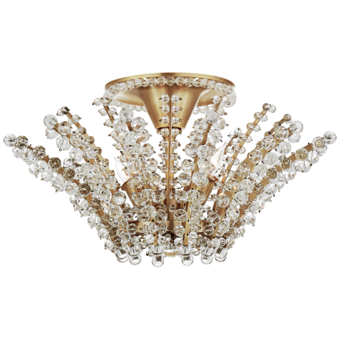 Люстра Serafina Small Semi-Flush Chandelier ARN 4460HAB-CG
