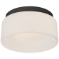 Люстра Halo 5.5'' Solitaire Flush Mount BBL 4092BLK-WG