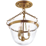 Люстра Country Semi-Flush Bell Jar Lantern CHC 2109AB