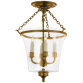 Люстра Sussex Semi-Flush Bell Jar Lantern CHC 2209AB