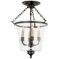 Люстра Sussex Semi-Flush Bell Jar Lantern CHC 2209BZ