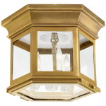Люстра Club Small Hexagonal Flush Mount CHC 4125AB-CG